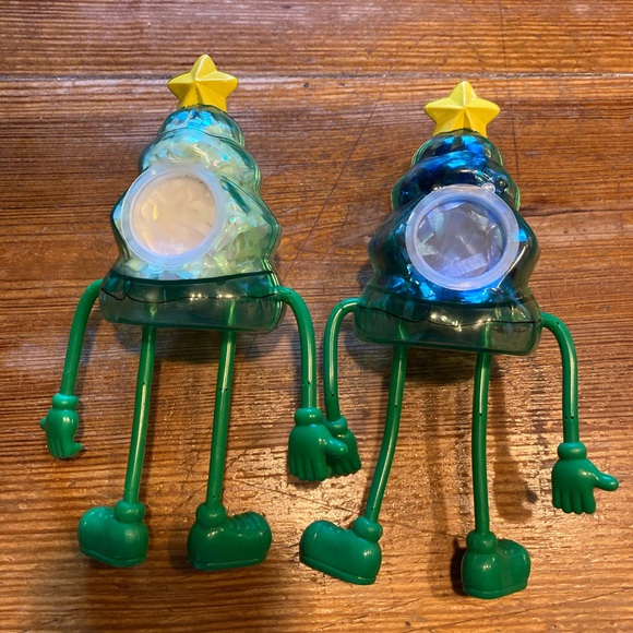 Five vintage Christmas opposable figurine candy holders - Picture 9 of 9